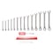 Tekton 14pc Reversible 12-Point Ratcheting Combination Wrench Set w/ Modular Wrench Organizer (6-19 mm) WRC94302 - alternate 4